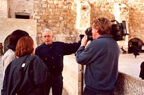 Dreharbeiten in Jerusalem